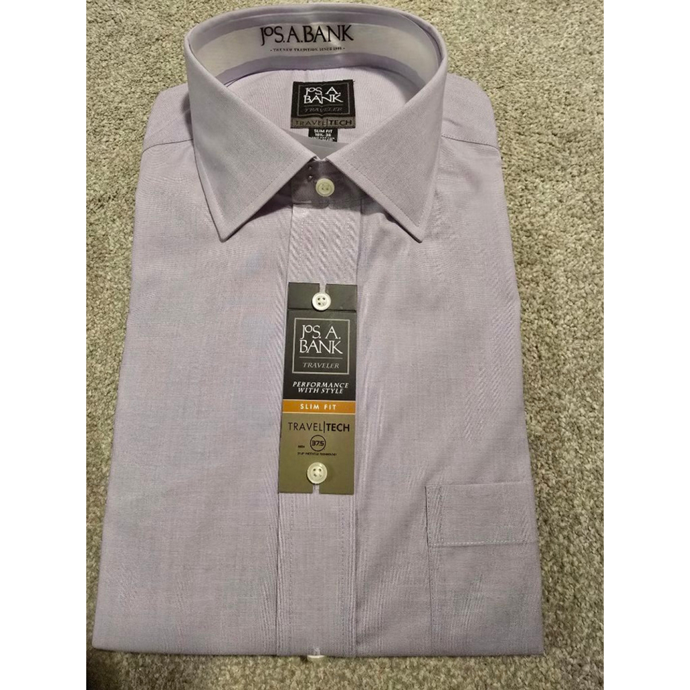 Jos a bank slim fit shirt*2 size 16 1/2-36 - Picture 2 of 4